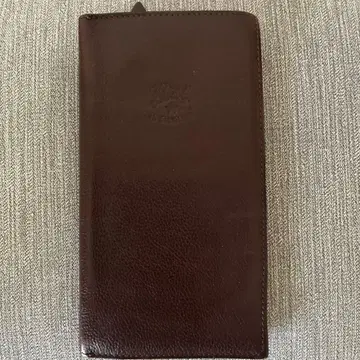 IL BISONTE 장지갑 다크 브라운 가죽