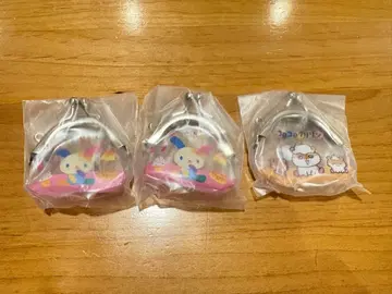 산리오 가마구치 미니 파우치 가챠 3종 세트