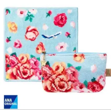 [ 새상품 ] FEILER ANA ORIGINAL 손수건 파우치 세트