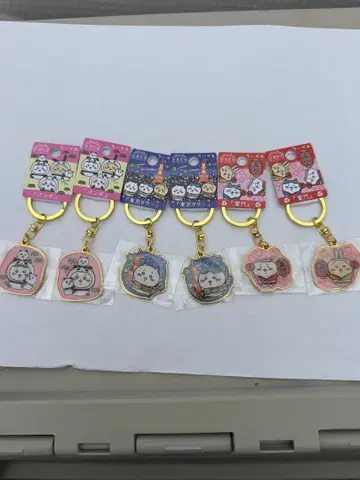치이카와 (먼작귀) 지역 한정 키링 3종 x 6세트