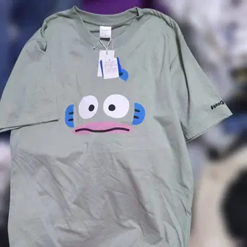 한교동 반팔 T셔츠 라이트 그린 새상품 L