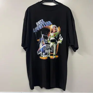 90s 토이 스토리 t셔츠 USA제 네이비 XL 상당 버즈 라이트이어