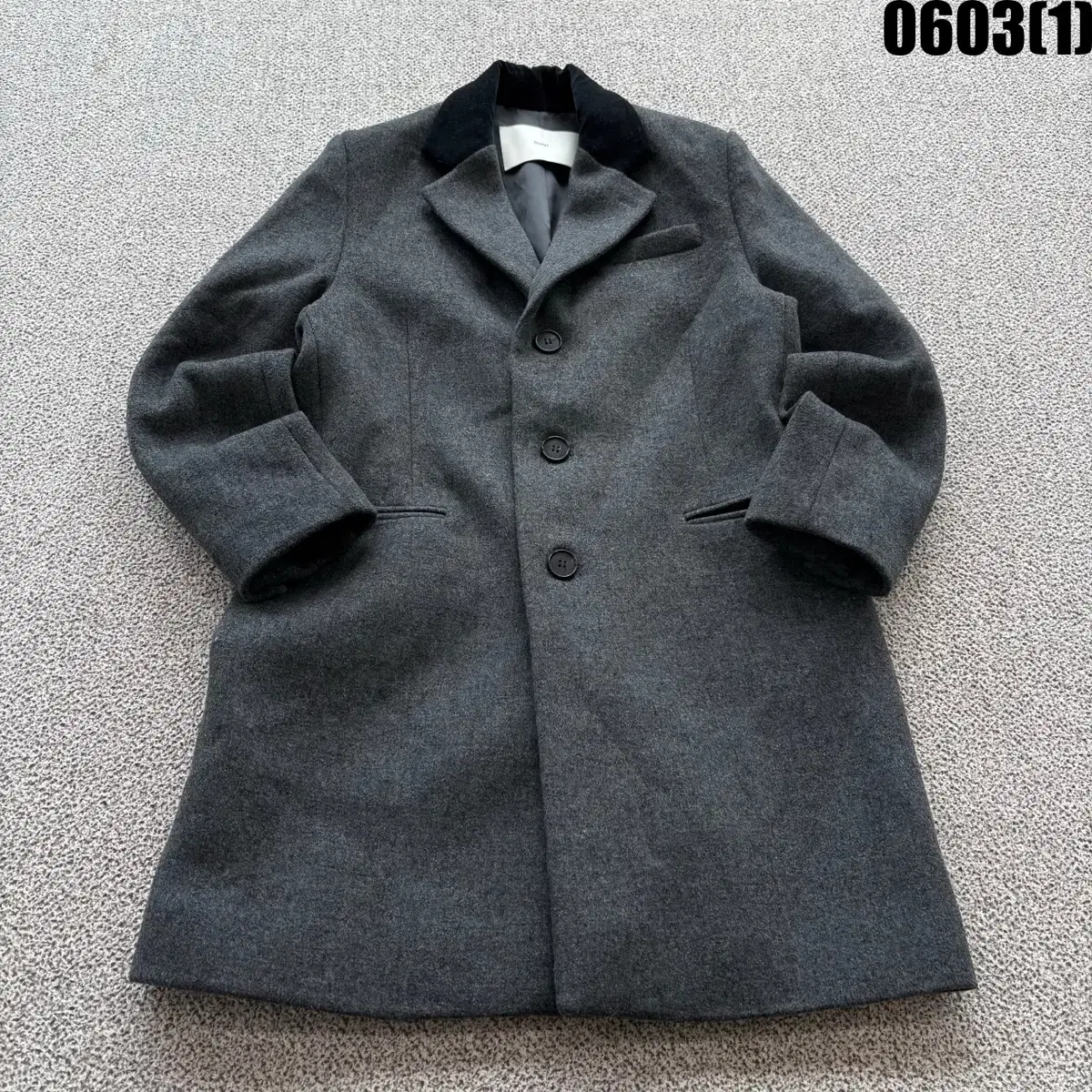 Dunst Belted Wool Mac Coat Black S | Bunjang Global