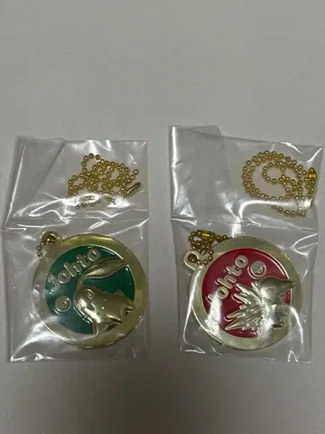 블레이범 치코리타 30주년 기념 메탈 참 2종 세트