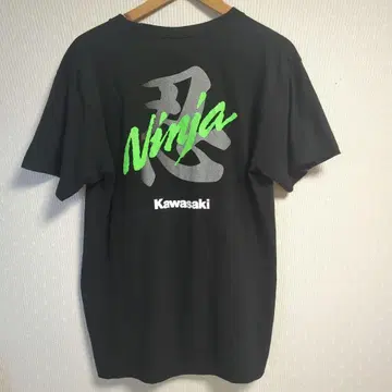 레어 공식 Kawasaki Ninja 오리지널 닌 T셔츠