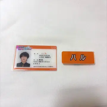 초특급 하루 후지비지 스쿨 명찰 배지 학생증