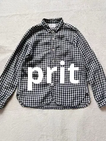 prit (프릿) 긴팔 린넨 셔츠 / 사이즈 0 린넨 100%