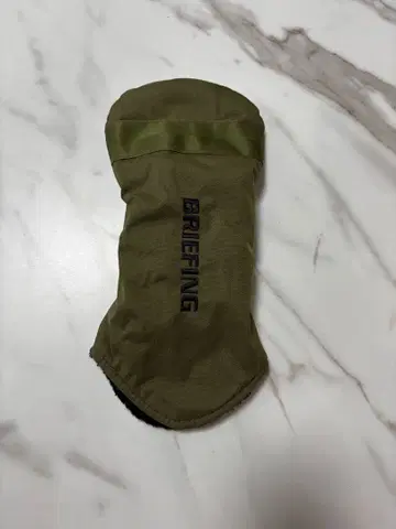 BRIEFING 드라이버용 골프헤드커버 올리브