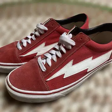 REVENGE X STORM 로우컷 스니커즈 레드