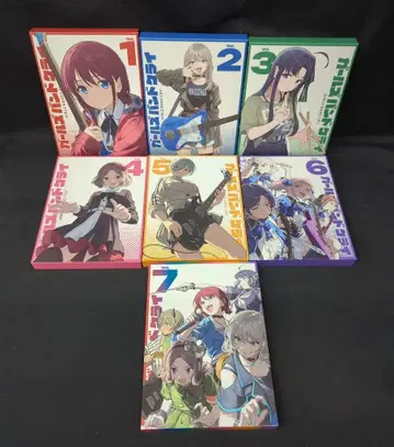 애니메이션 Blu-ray 걸즈 밴드 크라이 럭셔리 한정판 전 7권 세트