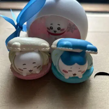 치이카와 마카롱 피규어 오너먼트 세트