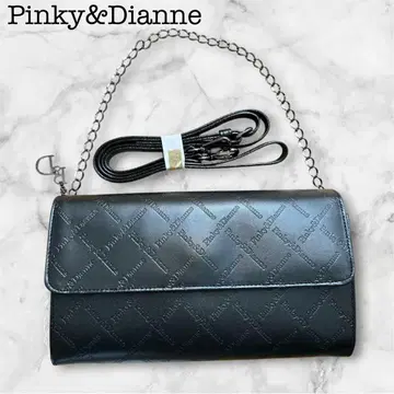 미사용 새상품 Pinky&Dianne 숄더백 블랙 체인 스트랩