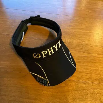 PHYZ 골프 썬바이저 블랙 메탈 플레이트 부착!