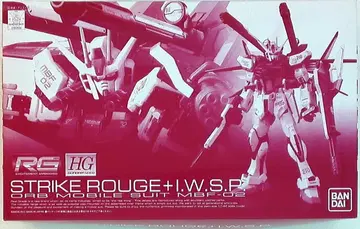 반다이 건담 SEED RG 스트라이크 루즈 + HG IWSP 1/144