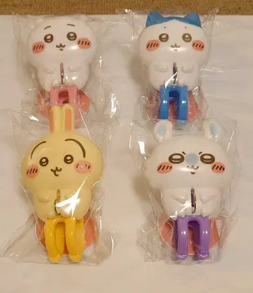 치이카와 (먼작귀) 빨래집게 4종 컴프 세트