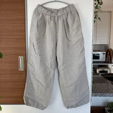 무인양품 와이드 팬츠 이지 와이드 팬츠 린넨