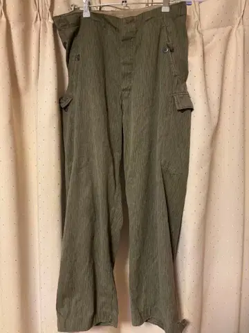 독일군 70s 레인 드롭 카모 팬츠