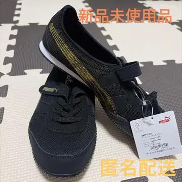PUMA 블랙 스니커즈 25.0cm