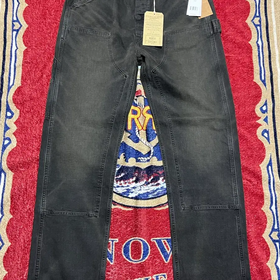 RRL Engineer Fit Distressed Carpenter Pants 32x30 | Bunjang Global