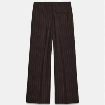 ZARA 더블 허리 와이드 팬츠 S 브라운