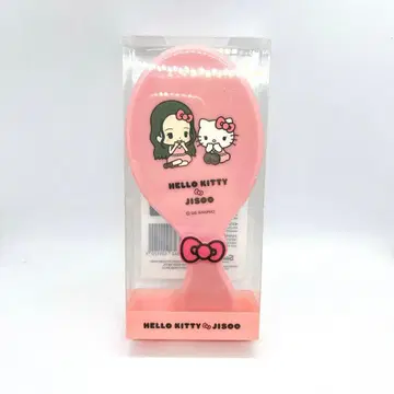 [ 한정품 ] HELLO KITTY JISOO 헬로키티 지수 헤어 브러쉬