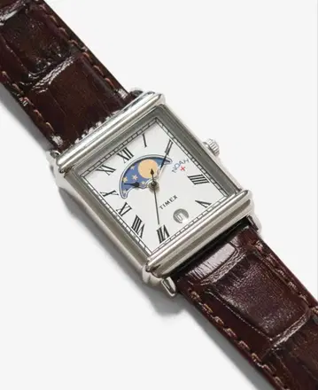 Noah x Timex Moon Phase Watch Brown