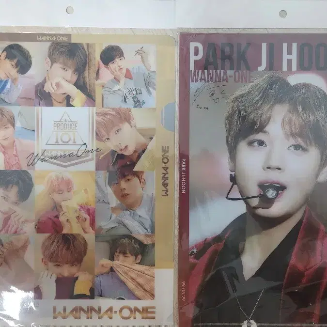 (새상품 안전결제) 워너원 박지훈 프로듀스 101 홀더 파일 브로마이드
