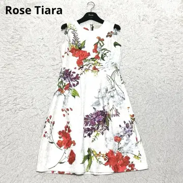 [컨디션 최상] Rose Tiara 플라워 포피 슬리브리스 원피스 M