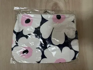 Marimekko Unikko 가마구치 파우치 핀에어 한정판
