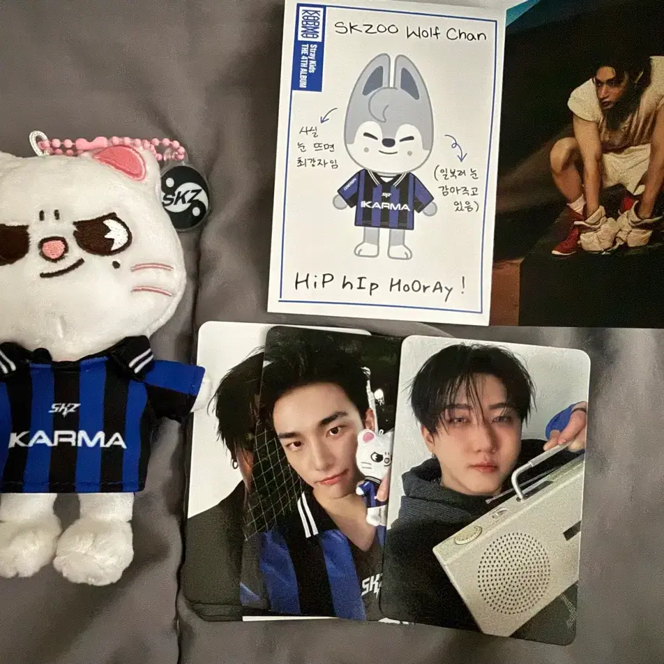 Stray Kids Karma JYP Japan pre-order benefit poca Hyunjin sauna