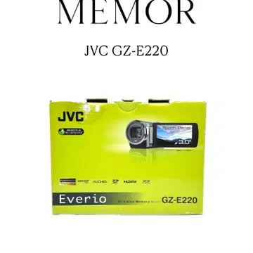 풀박스/애니메이션무드] JVC Everio GZ-E220 캠코더 | 디지털 캠코더