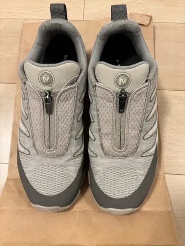 MERRELL 집업 스니커즈 그레이