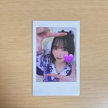 CUTIE STREET 마나베 나기사 프린트 폴라로이드