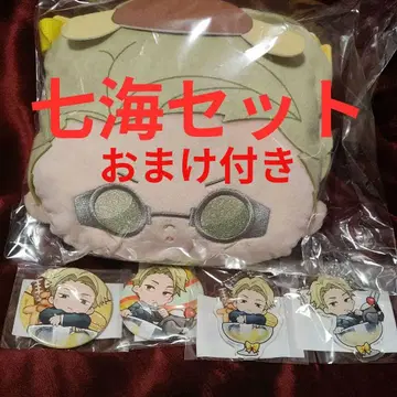 주술회전 나나미 켄토 페이스 미니백 캔뱃지 아크릴 키링 덤 포함