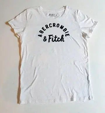 Abercrombie & Fitch 화이트 T셔츠