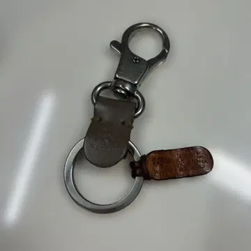 yu/5.19/3=IL BISONTE 키링 가죽 이탈리아제