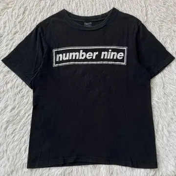 NUMBER NINE 넘버나인 T셔츠 박스로고 일본제 4285