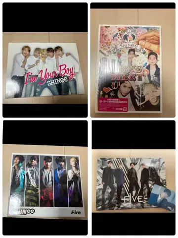 SHINee 일본 CD 앨범 모음 세트 블루레이
