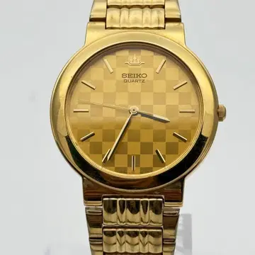 SEIKO GALAXY 골드 V701-1K10 90s 빈티지