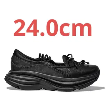 [ 24cm ] 호카 본디 메리 제인 블랙