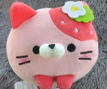 말랑말랑! 데굴데굴 냥코 딸기냥 도치기 한정판