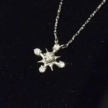 AVALANCHE 아발란치 K10WG 다이아 목걸이 0.10ct