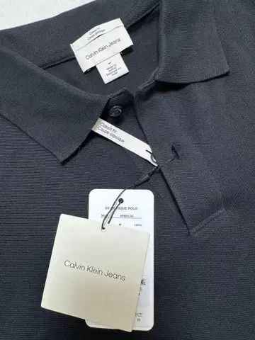 Calvin Klein Jeans 캘빈클라인 피케 셔츠 블랙