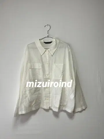 mizuiroind 미즈이로 인드 코튼 셔츠