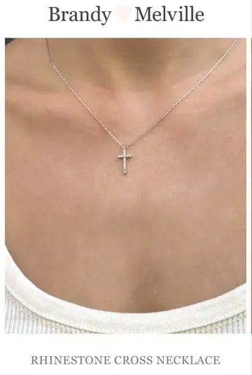 Brandy Melville 크로스 목걸이