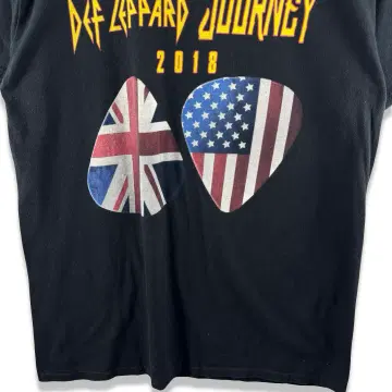 Def Leppard Journey 2018 투어 밴드 티셔츠3822 | 브랜드 중고거래