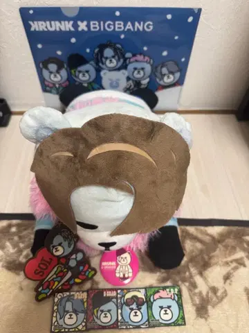 KRUNK BIGBANG 봉제 인형 DVD 세트