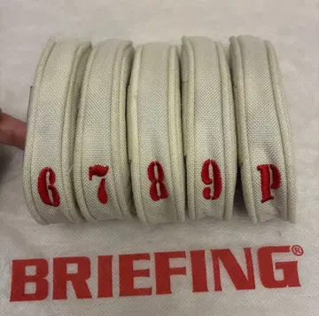 아이언 커버 브리핑 BRIEFING 골프헤드커버 5개 세트