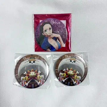 하우텐보스 캔뱃지 로빈 써니호 한정판 ONE PIECE 콜라보