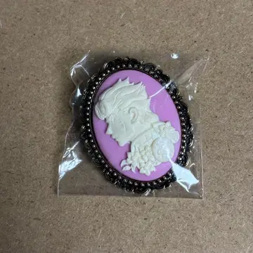 죠죠 애니메이션 기념전 카메오풍 브로치 컬렉션 죠르노 죠바나